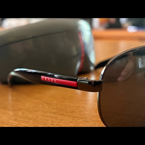Prada Linda Rosa Sunglasses and Case - Picture 2 of 5